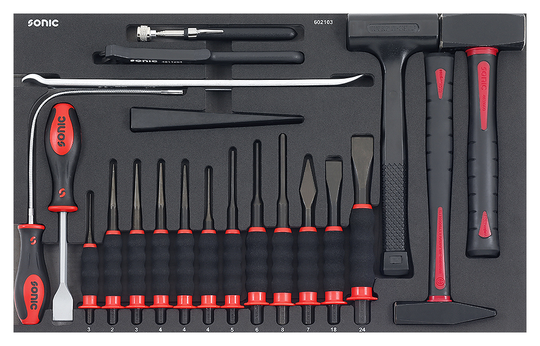 Sonic Chisel & Hammer Set 21 Piece 602103