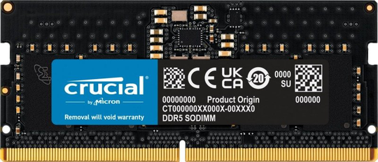 Crucial 8GB 4800Mhz DDR5 SODIMM
