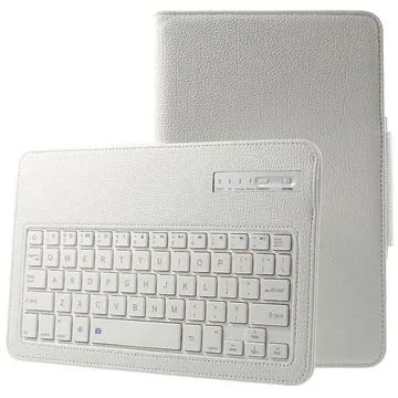 Samsung Galaxy Tab A 10.1 (2016) T580, T585 Case & Bluetooth Keyboard - White