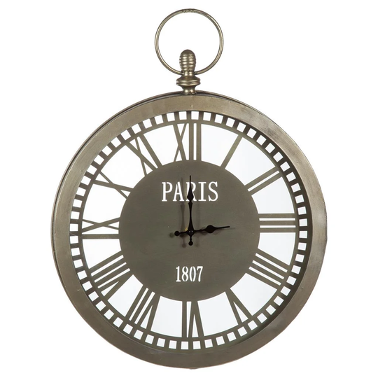 Fitzhugh 60cm Silent Wall Clock