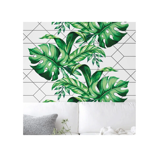 Arvad Geometric Linesleaves Wallpaper