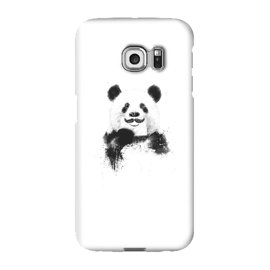 Balazs Solti Moustache And Panda Phone Case for iPhone and Android - Samsung S6 Edge Plus - Snap Case - Matte
