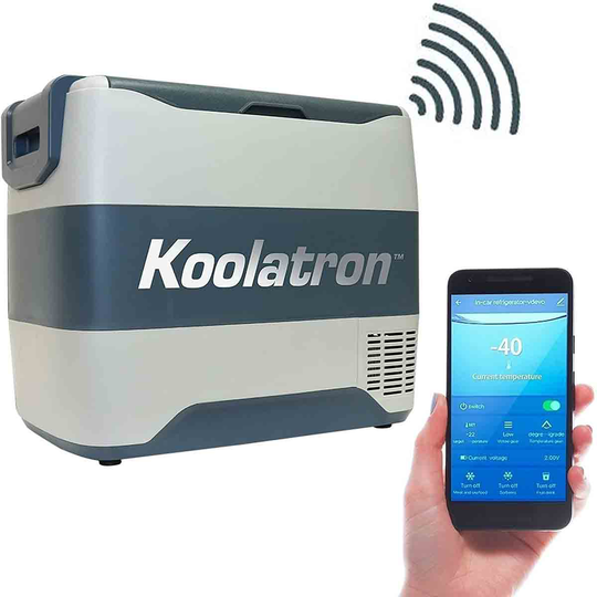 Koolatron SK50 54L Smartkool Bluetooth Enabled Cooler - Grey