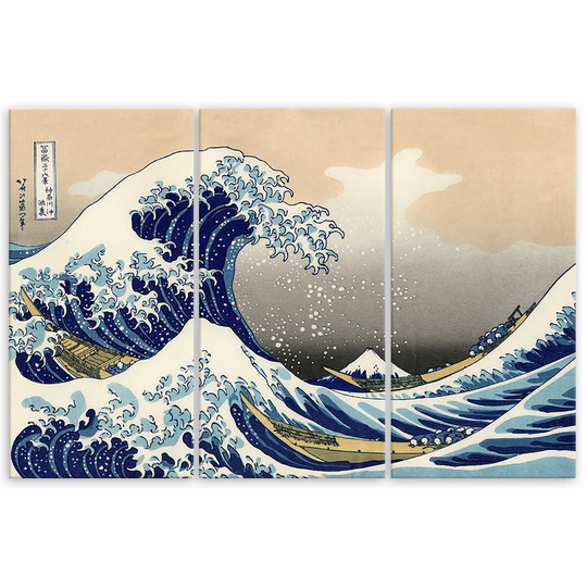 Canvas Print Hokusai Great Wave Of Kanagawa