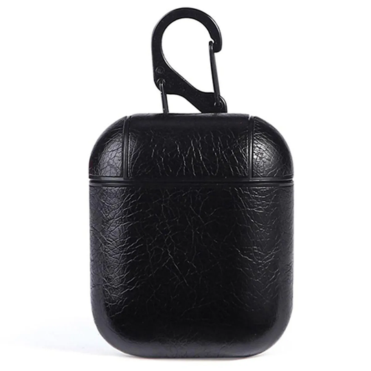 Aquarius Luxury Leather Case for EarPod - Black