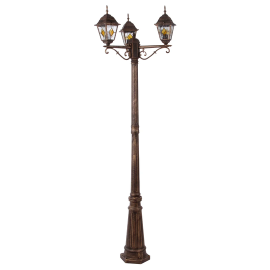 Hallam 3-Light 212cm Post Light