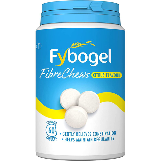 Fybogel - Fibre Chews - Citrus Flavour - 60 Tablets