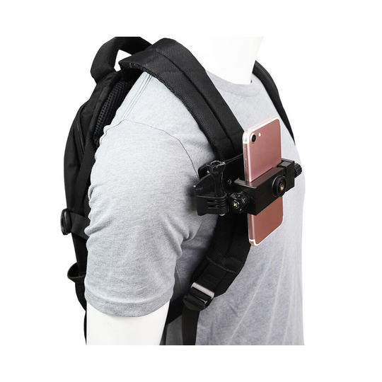 Handsfree Mobile Phone/GoPro/Action Camera Clip On Holder Mount for Backpack Strap