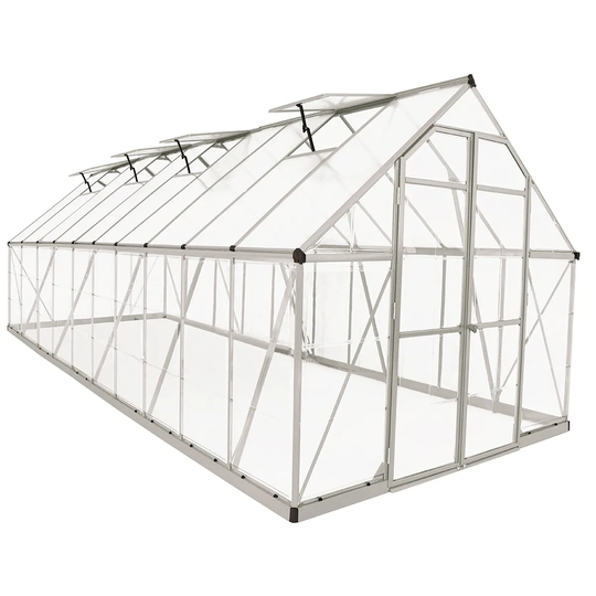 Palram - Canopia Canopia by Palram Balance Greenhouse Silver - 8 x 20