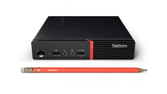 T1A Refurbished Lenovo ThinkCentre M715Q Tiny, AMD A10-8770B 2.8GHz, 8GB RAM, 256GB SSD, Windows 10 Pro