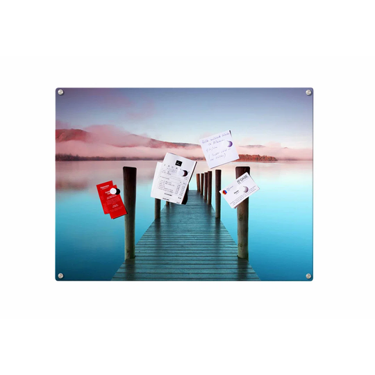 Jetty Sea Magnetic Wall Mounted Photo Memo Board