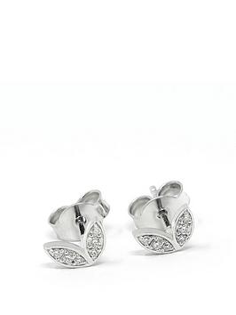 Say It With Diamonds Winged Earrings
