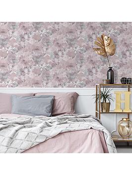 Superfresco Easy Summer Garden Pink Wallpaper