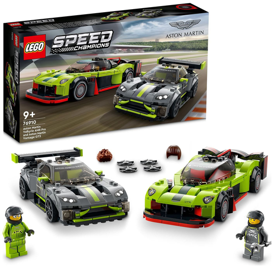 LEGO Speed Champions Aston Martin 2 Car Model Toys 76910