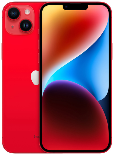 SIM Free iPhone 14 Plus 5G 128GB Mobile Phone - Product Red