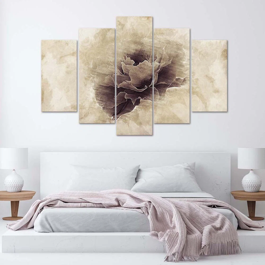 Rose Flower Beige Nature