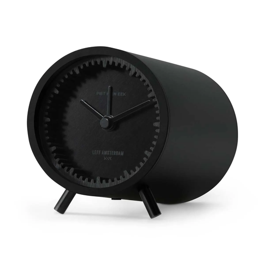 Leff Amsterdam Tube Alarm Clock - Black