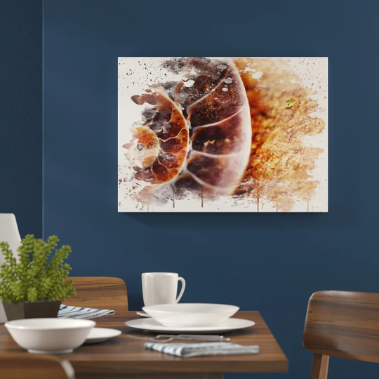 'Shell Seashell' Graphic Art Print Poster