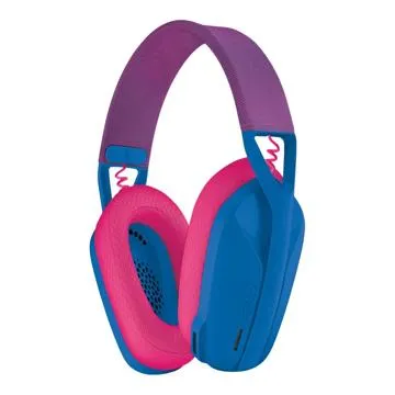 Logitech Lightspeed G435 TrÃ¥dlÃ¸s Headset - BlÃ¥ / Pink / Lilla