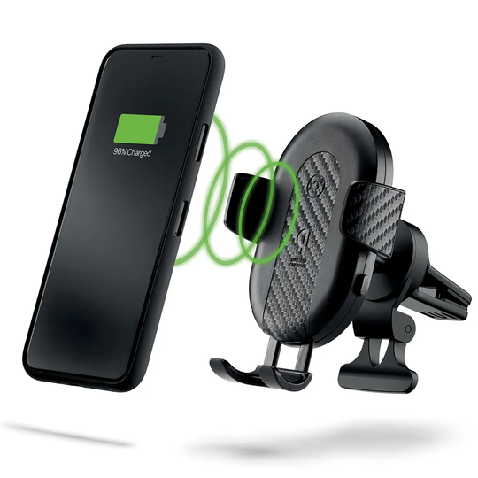 Mixx DashCharge Qi Wireless In-Car Vent Mount - Black