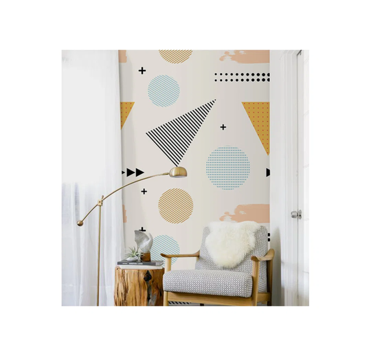 Lamontay Shapes Minimalistic Wallpaper