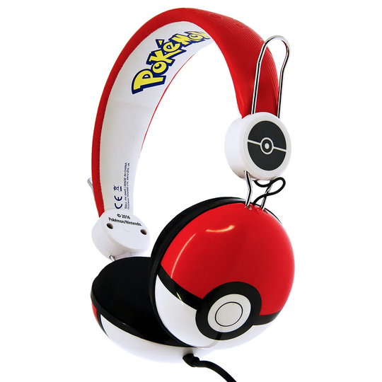 OTL Pokeball Red Teen Stereo Headphones
