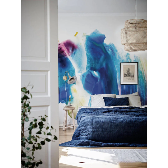Walllpaper Roll 208X146cm Wallpaper Material With Print Kitchen Livingroom Bedroom Mural Decoration - Paint Stains Smea