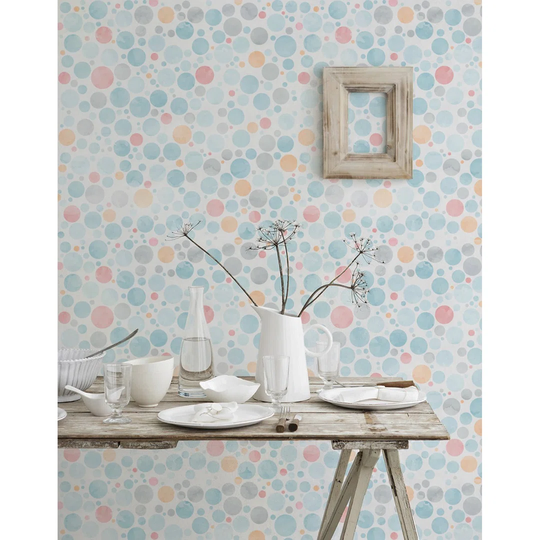 Annaluiza 2.5m x 2.5m Matte Wallpaper Roll