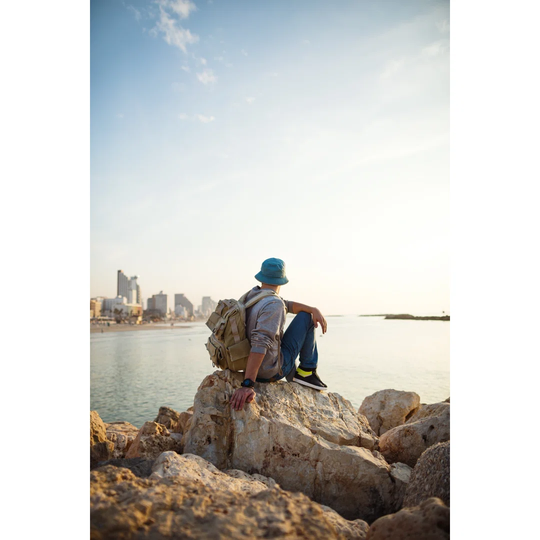 Traveller Sitting