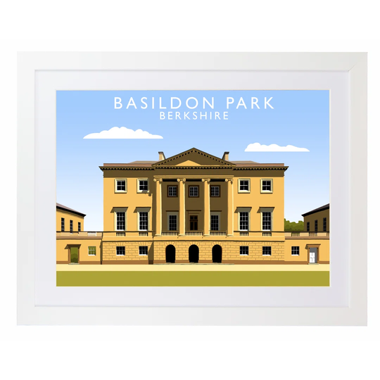 Basildon Park by Richard O'Neil - Graphic Art Print on Paper