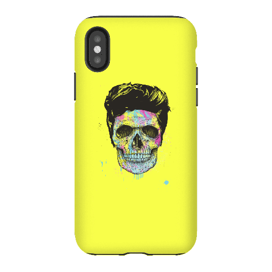 Balazs Solti Colourful Skull Phone Case for iPhone and Android - iPhone X - Tough Case - Matte