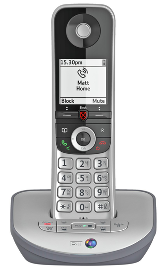 BT Advanced Z Cordless Telephone & Answer Machine - Single
