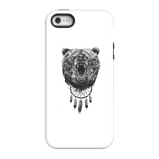 Balazs Solti Dreamcatcher Bear Phone Case for iPhone and Android - iPhone 5/5s - Tough Case - Gloss