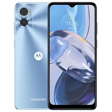Motorola Moto E22 - 32GB - Crystal Blue