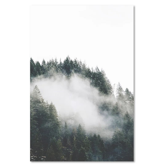 Canvas Print, Green Landscapes 16358