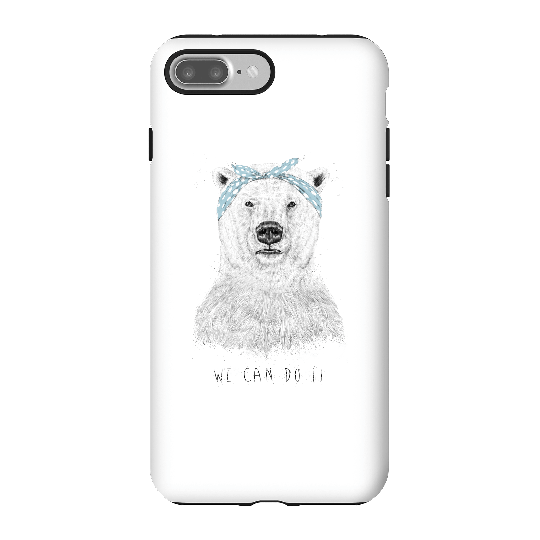 Balazs Solti We Can Do It Phone Case for iPhone and Android - iPhone 7 Plus - Tough Case - Gloss