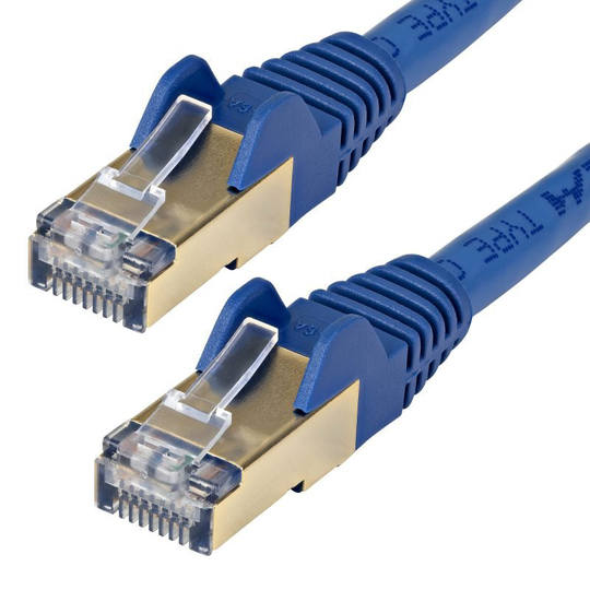 10m CAT6a Ethernet Cable Blue