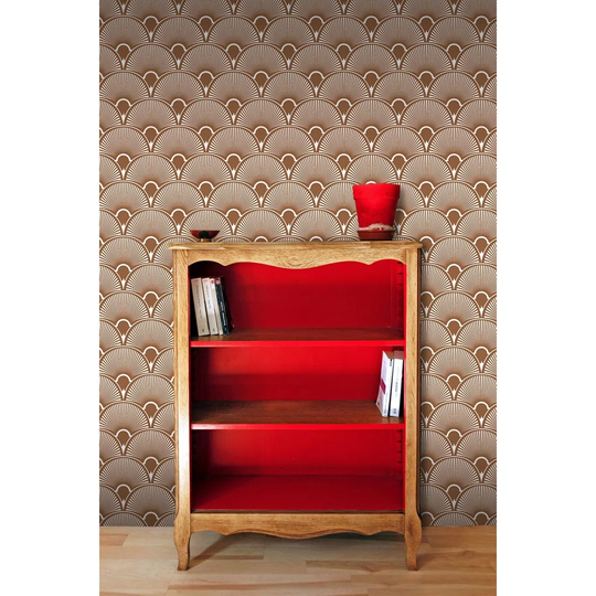 Ahvianna 2.08m x 1.46m Matte Wallpaper Roll