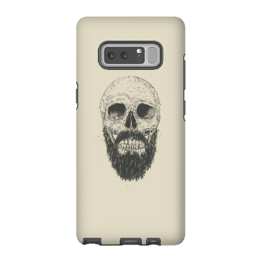 Balazs Solti Bearded Skull Phone Case for iPhone and Android - Samsung Note 8 - Tough Case - Gloss