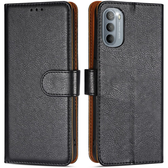 Case Collection for Motorola Moto G71 5G Phone Premium Leather Folio Cover, Magnetic Closure Protective Book Design Wallet Flip...