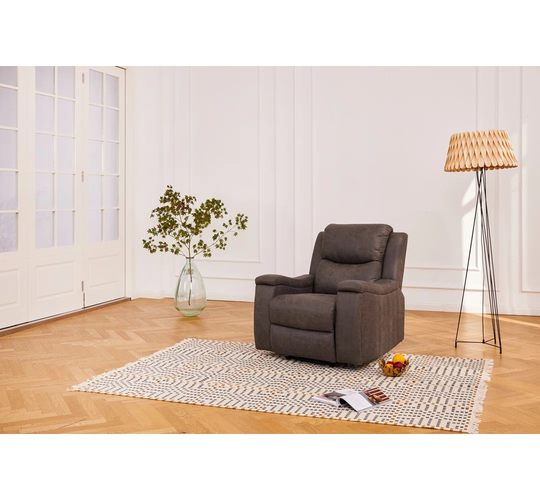 Greely Faux Leather Recliner