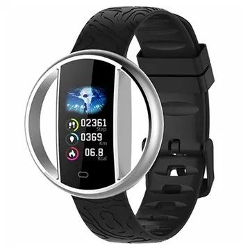 Water-Resistant Bluetooth Activity Tracker E99 - IP67 - Silver