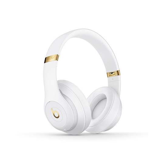 (White) Beats Studio 3 Multicolour Wireless Headphones Bluetooth Earphone Foldable Headset Sport Headphone Gaming Phone Bluetooth Earbuds