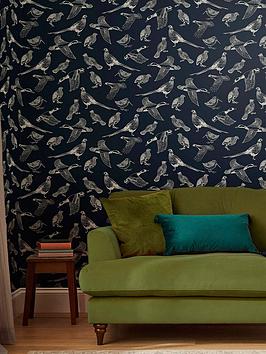 Joules Huntings Birds Wallpaper