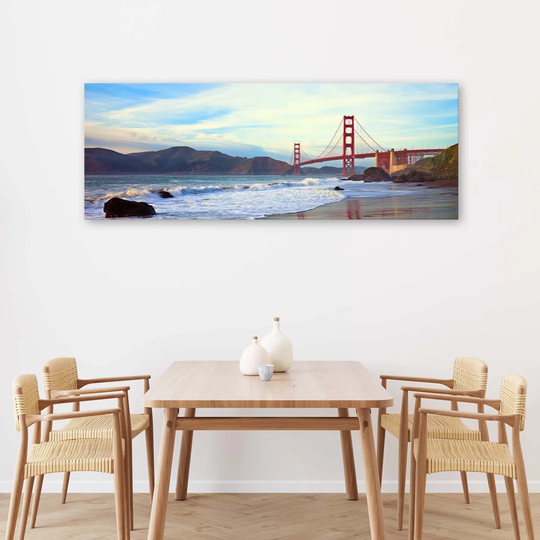 Canvas Print New York Golden Gate