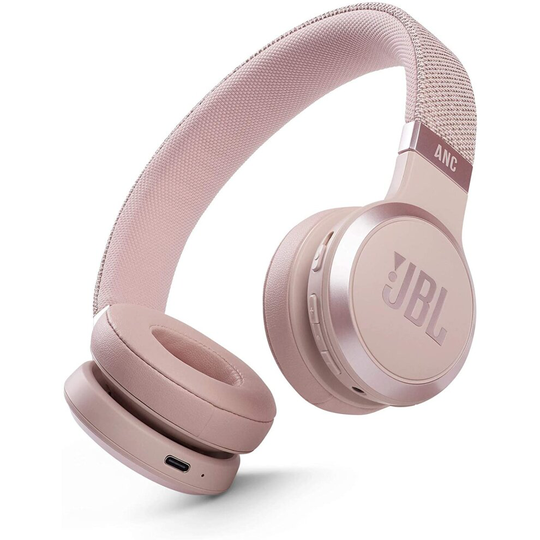 JBL Live 460NC Wireless On-Ear Bluetooth Headphones - Rose
