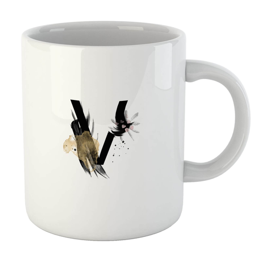 Wabi-Sabi Alphabet Mugs - V Mug