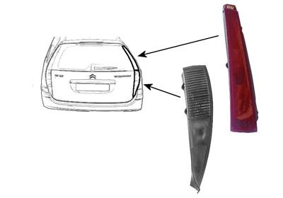 Tail Light RIGHT 3127670205002 Origineel 3127670205002