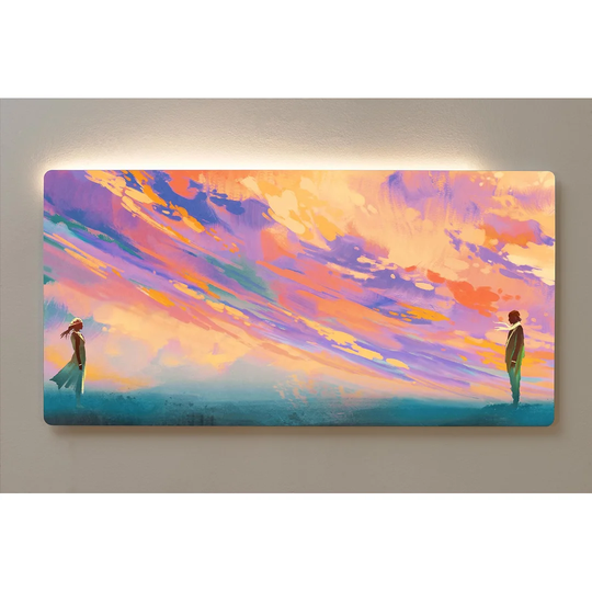 Backlight Motive Wall Picture Painting Sky Magnetic Cork Board