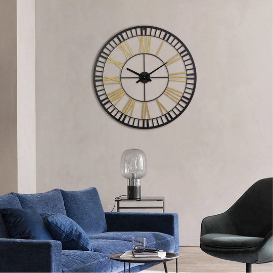 Oversized Parowan 80cm Silent Wall Clock